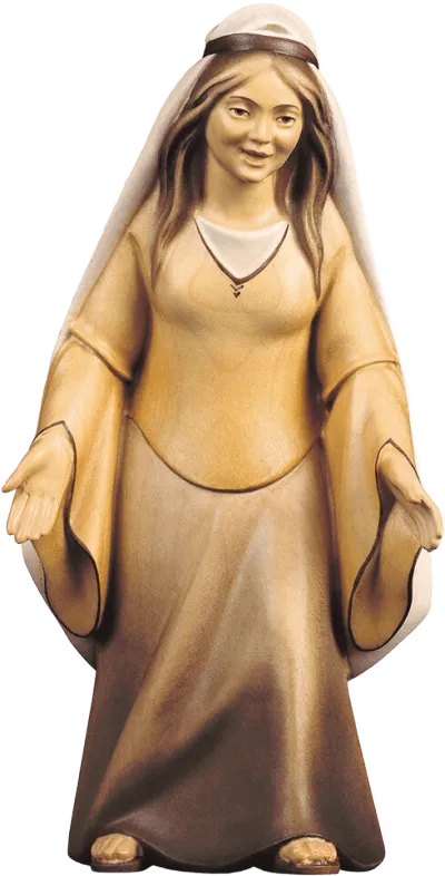 Shepherdess – nativity figure by ULPE Wood Art