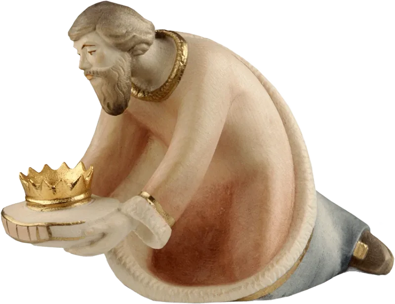 Wise Man Kneeling – nativity figure by Rowi Sculptures