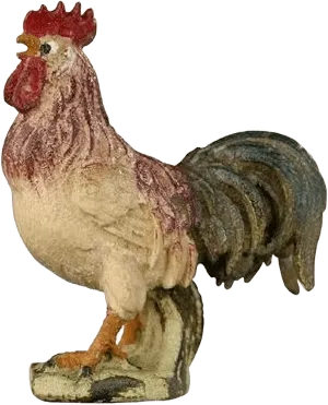 Rooster – nativity figure by Pema Woodcarvings