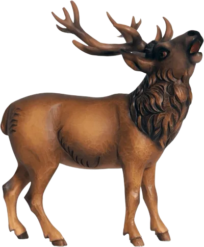 Deer – nativity figure by Pema Woodcarvings