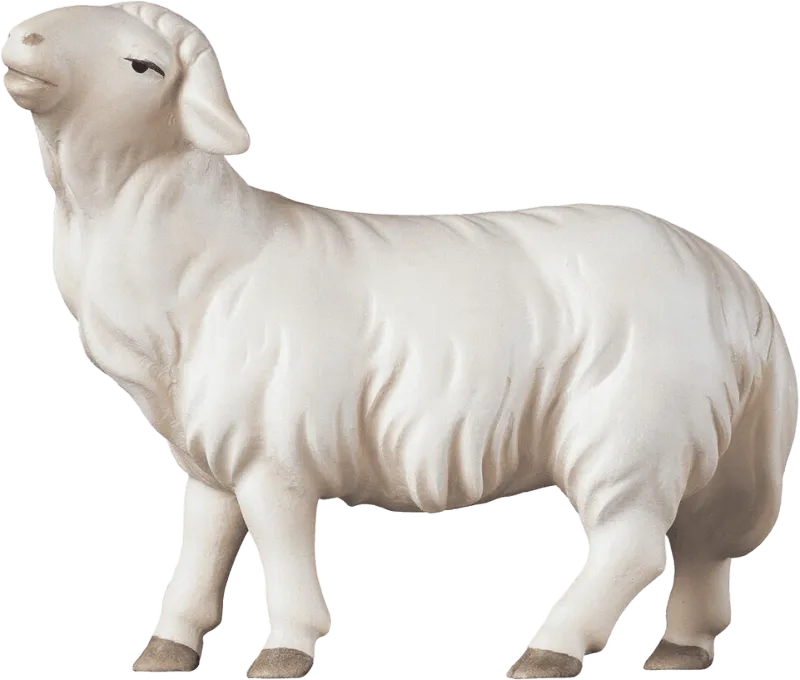 Standing Sheep – nativity figure by ULPE Wood Art