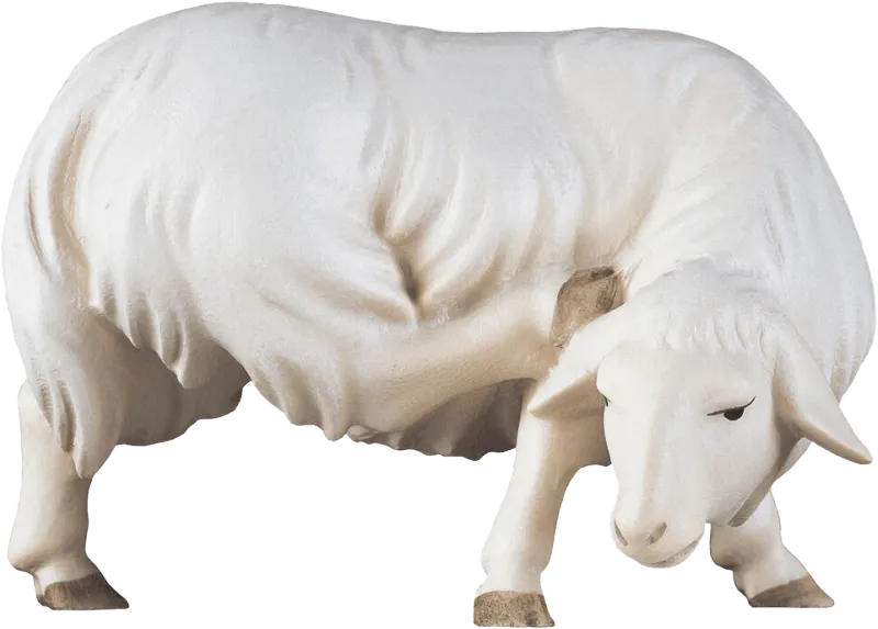 Sheep Scratching – nativity figure by ULPE Wood Art