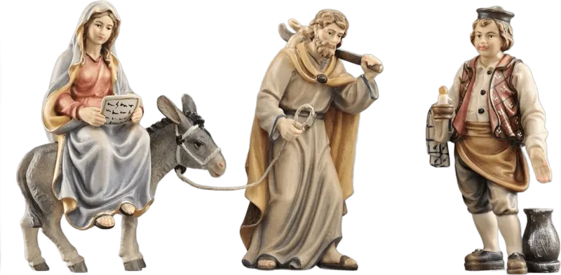 No Room at the Inn – nativity scene by Pema Woodcarvings