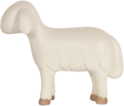 Sheep Standing – nativity figure by Pema Woodcarvings