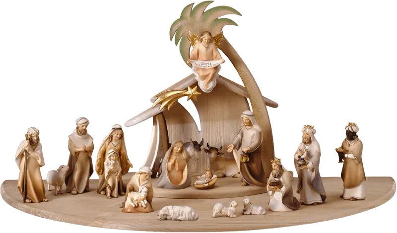 Ulpe Comet Large Nativity by ULPE Wood Art