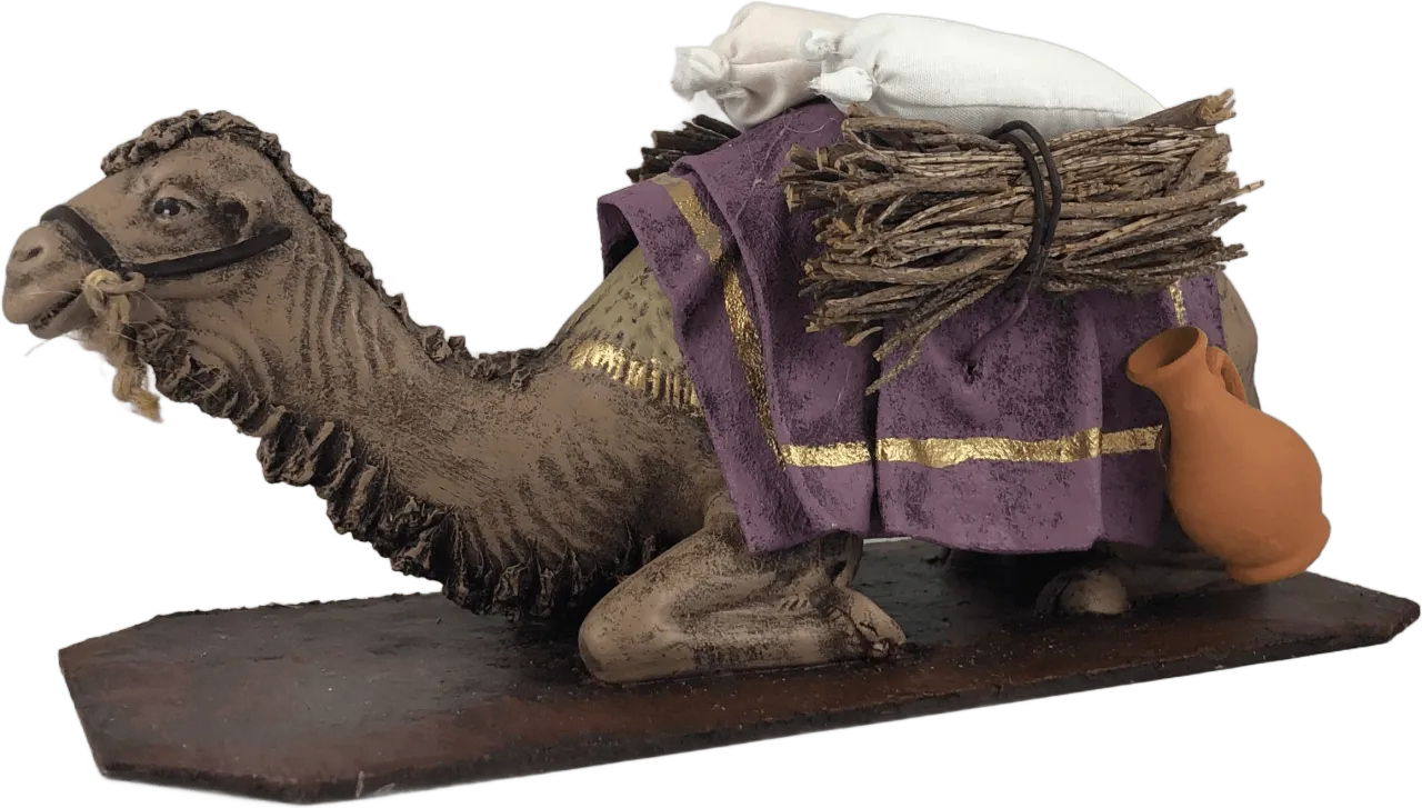 Lying Camel – nativity figure by Belenes Puig