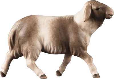 Running Sheep Blotched – nativity figure by ULPE Wood Art