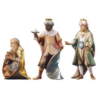 Three Kings Group – nativity figure by ULPE Wood Art