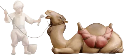 Lying Camel – nativity figure by ULPE Wood Art