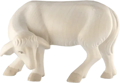Sheep Looking Back – nativity figure by Rowi Sculptures