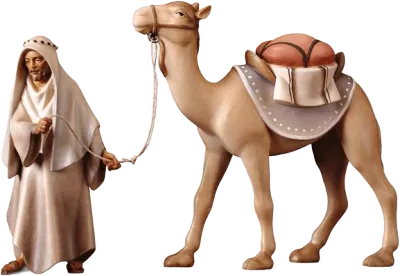 Standing Camel Group – nativity figure by ULPE Wood Art