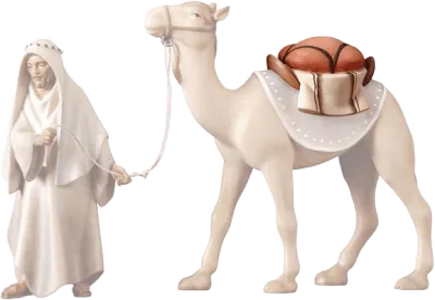 Standing Camel Saddle – nativity figure by ULPE Wood Art
