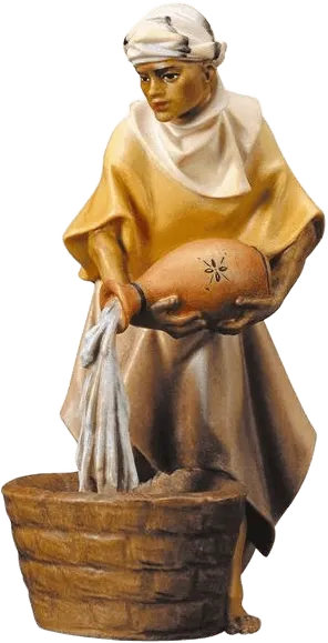 Cameleer with Jug – nativity accessory by ULPE Wood Art