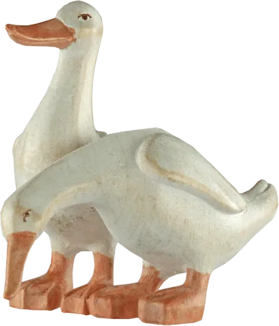 Geese – nativity figure by Rowi Sculptures