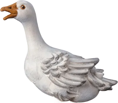 Croaking Goose – nativity figure by ULPE Wood Art