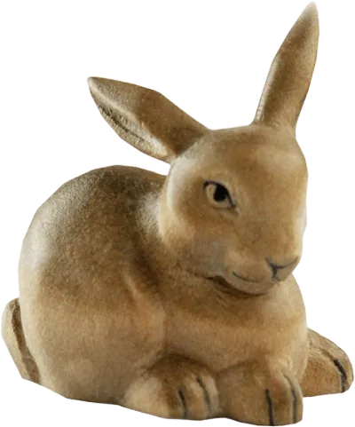 Rabbit – nativity figure by Rowi Sculptures