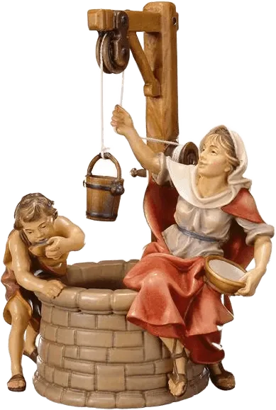 Fountain Group – nativity stable by ULPE Wood Art