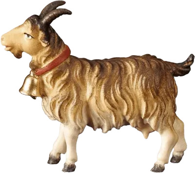 Goat with Bell – nativity figure by ULPE Wood Art