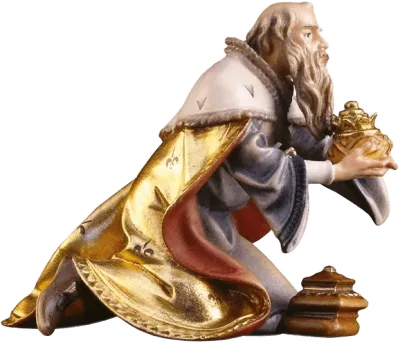King Kneeling – nativity figure by ULPE Wood Art