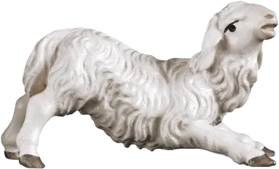 Kneeling Lamb – nativity figure by ULPE Wood Art