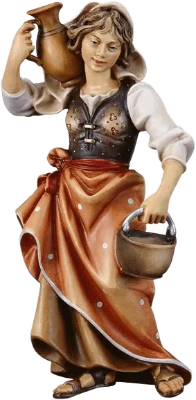 Landlady with Jug – nativity figure by ULPE Wood Art