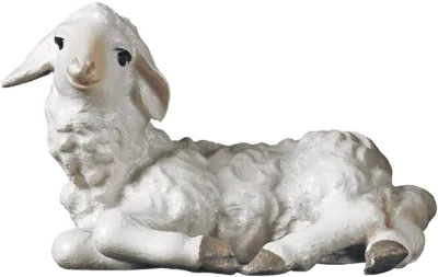 Laying Lamb – nativity figure by ULPE Wood Art