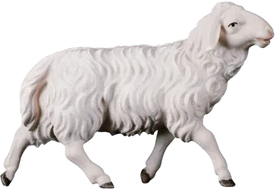 Running Sheep – nativity figure by ULPE Wood Art