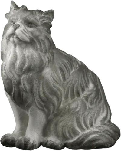 Sitting Cat – nativity figure by ULPE Wood Art