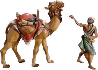 Standing Camel Group – nativity figure by ULPE Wood Art