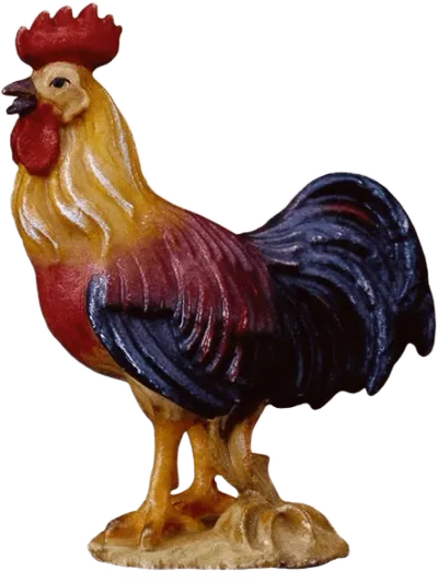 Standing Cock – nativity figure by ULPE Wood Art