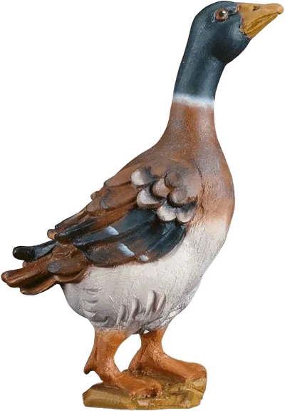 Standing Duck – nativity figure by ULPE Wood Art