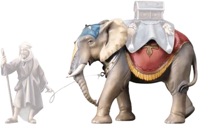 Standing Elephant – nativity figure by ULPE Wood Art