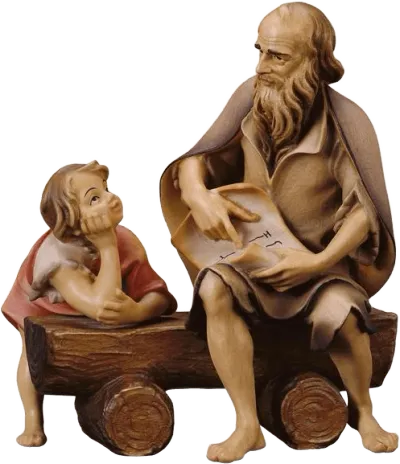 The Word of God – nativity scene by ULPE Wood Art