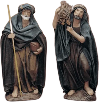 Shepherd with Staff/ Shepherd with Wood – nativity figure by Belenes Puig