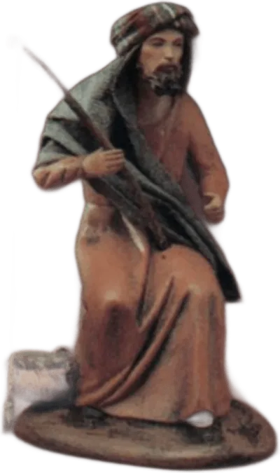 Fisherman – nativity figure by Belenes Puig