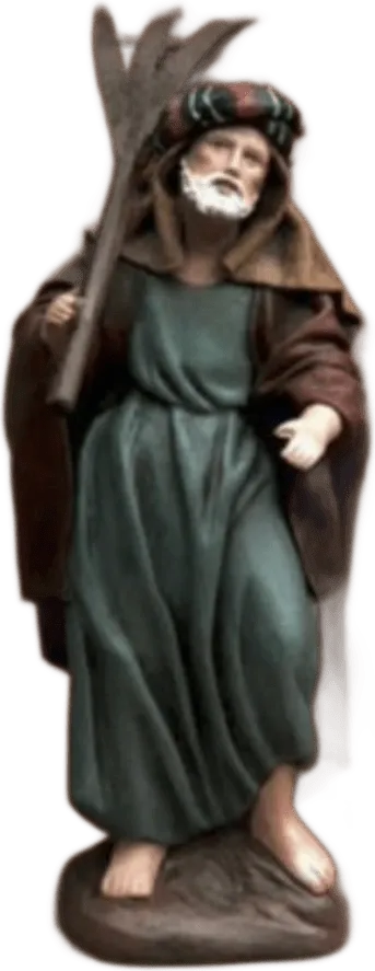 Man with Rake – nativity figure by Belenes Puig