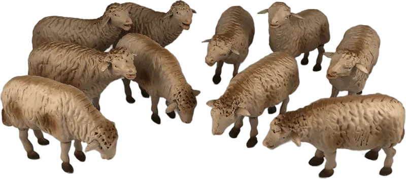 Sheep Grouping – nativity figure by Belenes Puig