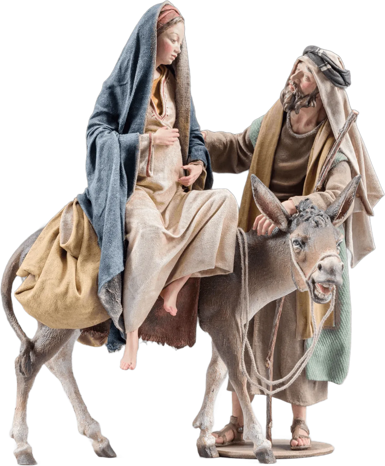 Mary and Joseph Knocking – Holy Family nativity figure by Original Heide