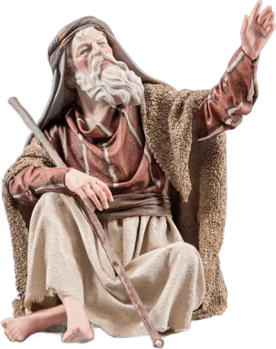 Herdsman Sitting – nativity figure by Original Heide