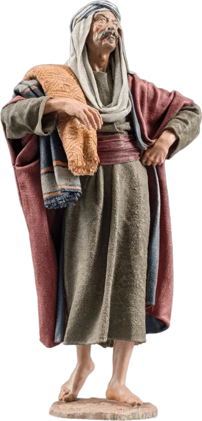 Man with Carpet – nativity figure by Original Heide