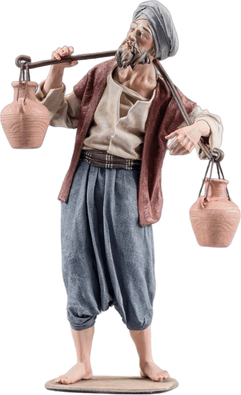 Man with Jugs – nativity figure by Original Heide