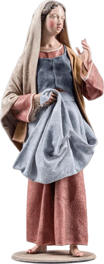 Woman with Apron – nativity figure by Original Heide