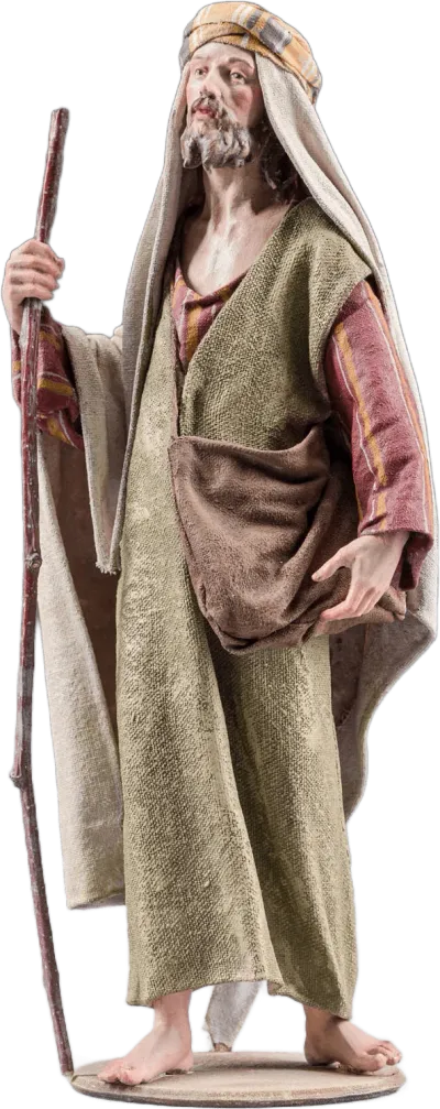 Shepherd with Bag – nativity figure by Original Heide