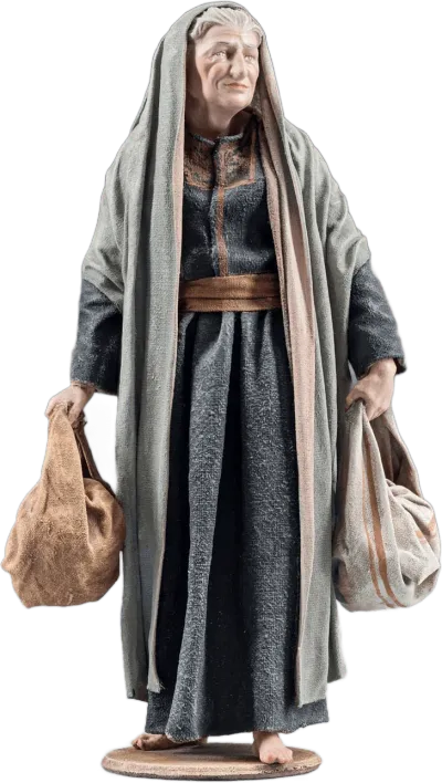 Old Woman – nativity figure by Original Heide