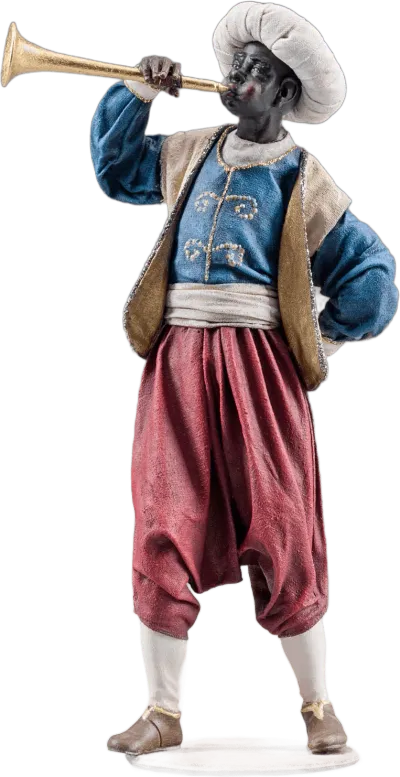 Fanfare Player – nativity figure by Original Heide