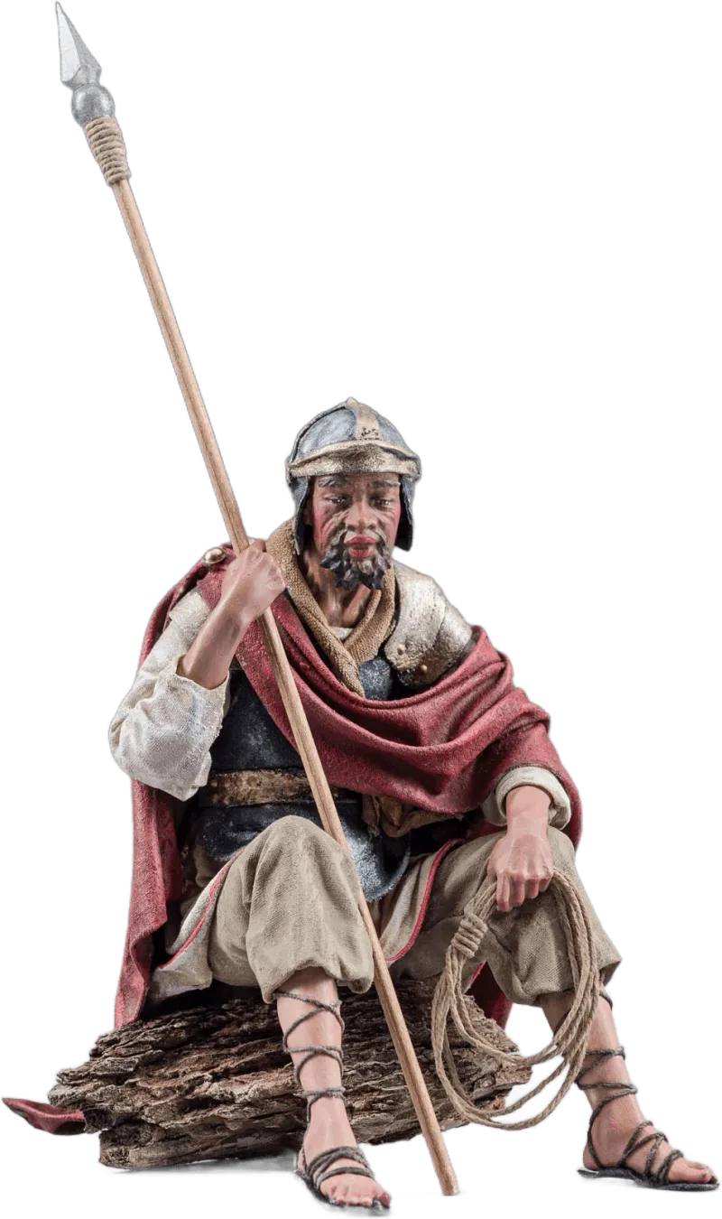 Soldier Sitting – nativity figure by Original Heide
