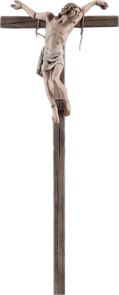 Thief Dismas with cross – religious figure by Original Heide