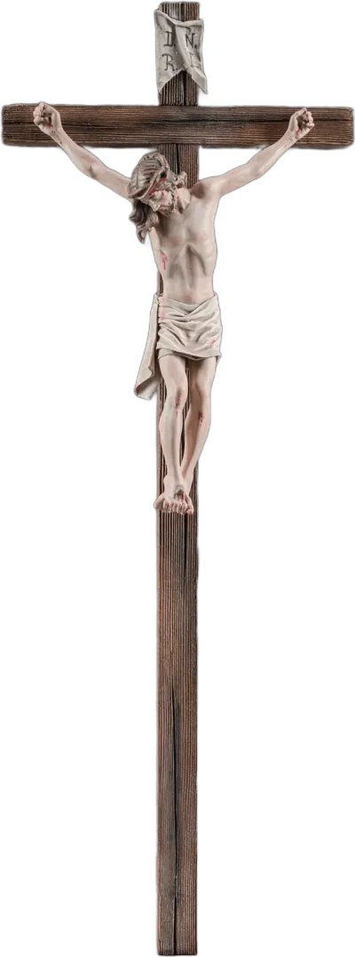 Jesus on the Cross – religious figure by Original Heide