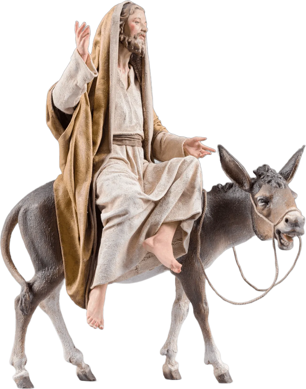 Jesus on Donkey – Holy Family nativity figure by Original Heide