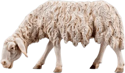 Sheep grazing – nativity figure by Original Heide